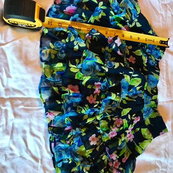 Floral summer skirt Sz Small - Picture 4 of 4